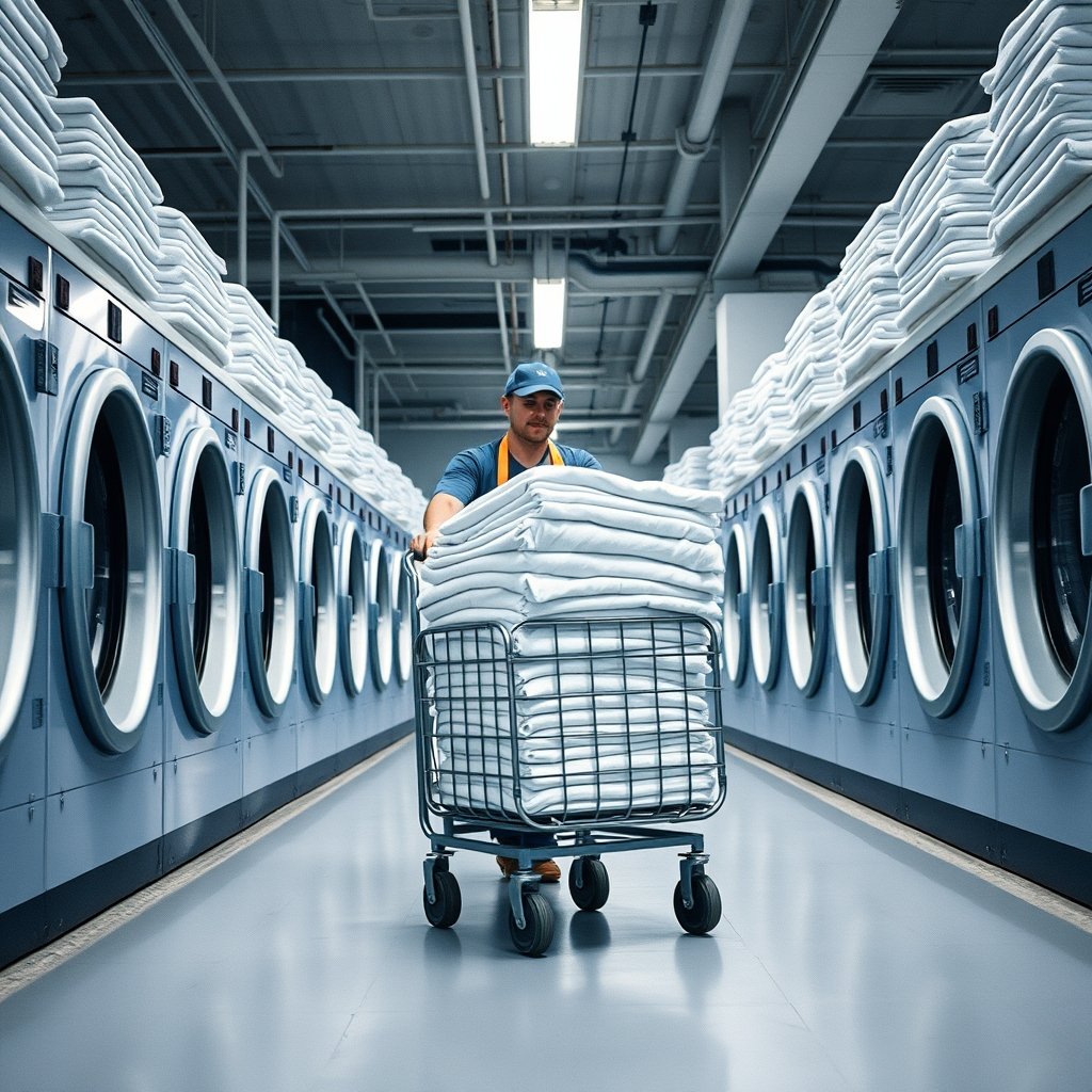 ¿Agua dura arruinando tu ropa de hotel?