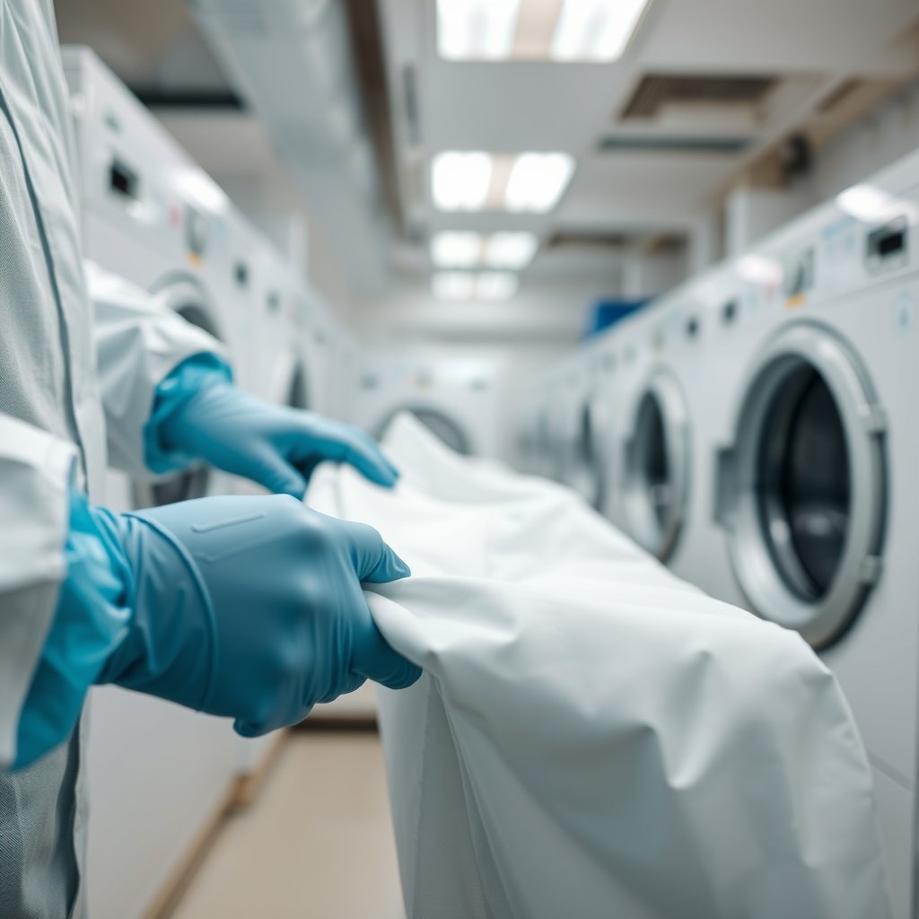 Guía para Mantener Higiene Óptima en Lavanderías Hospitalarias
