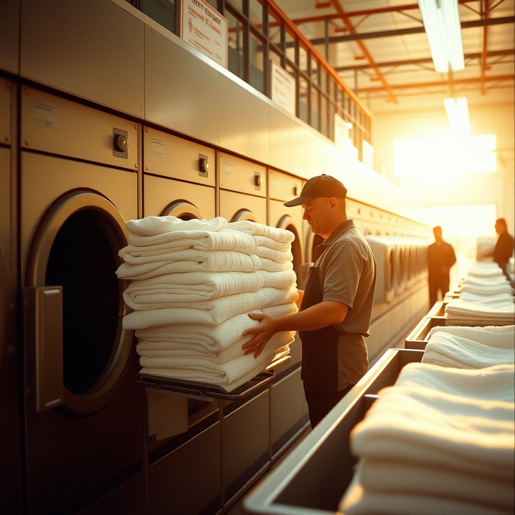Sal en la ropa: ¿Solución casera para lavandería industrial?